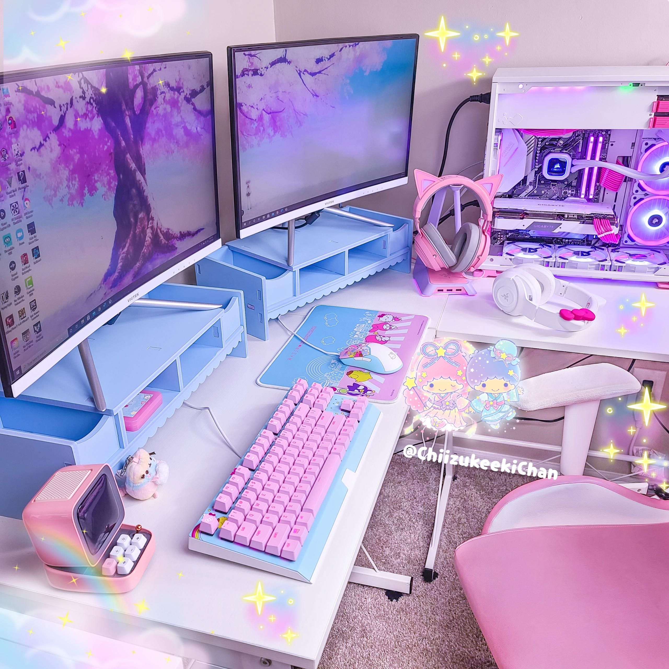 Featured image of post Aesthetic Kawaii Gaming Setup