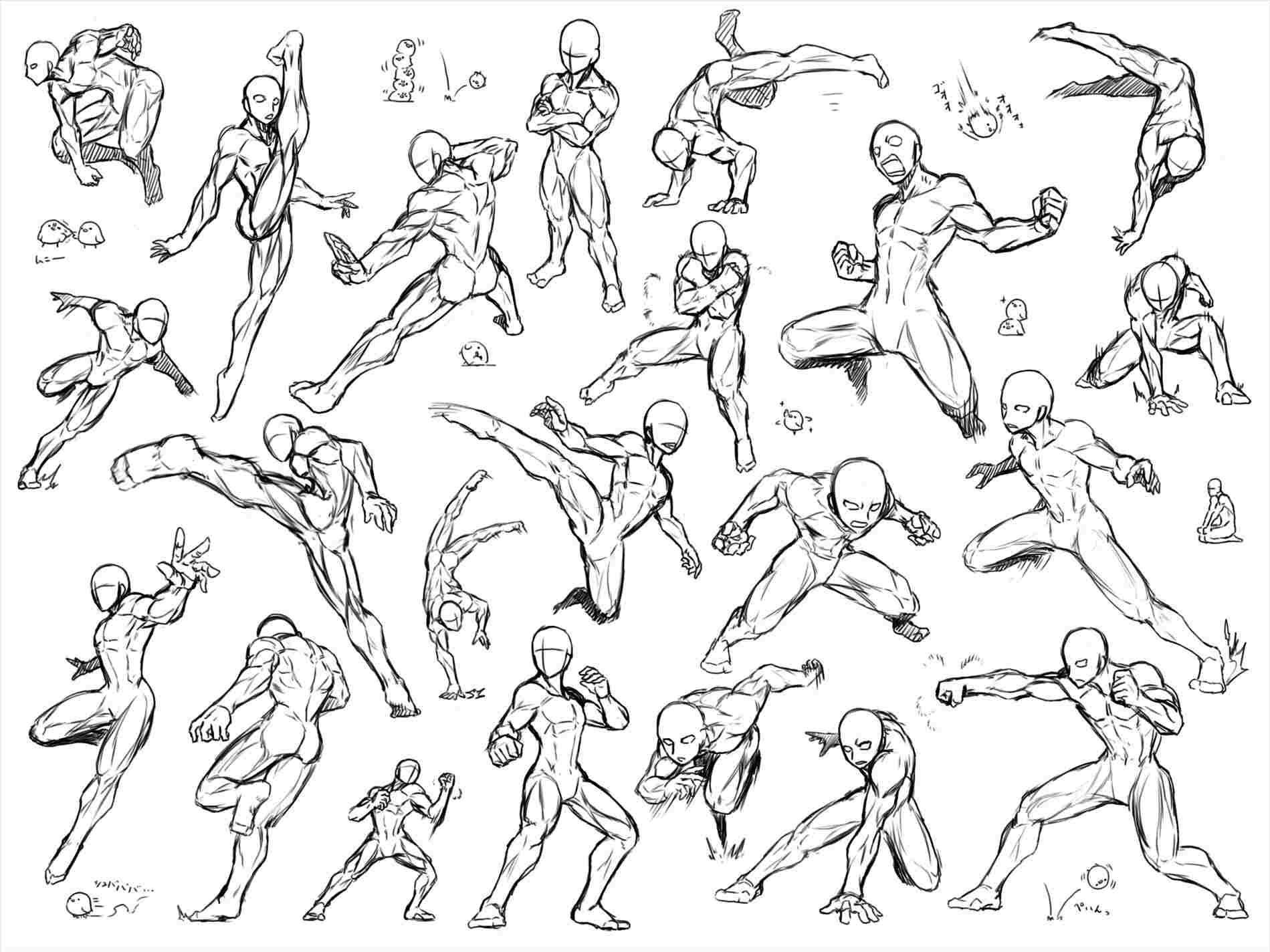 Featured image of post Anime Fighting Poses Sketch