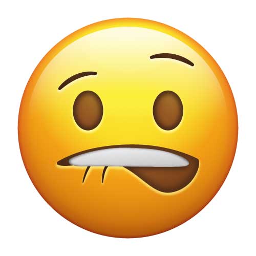 Featured image of post Bite Lip Emoji Copy