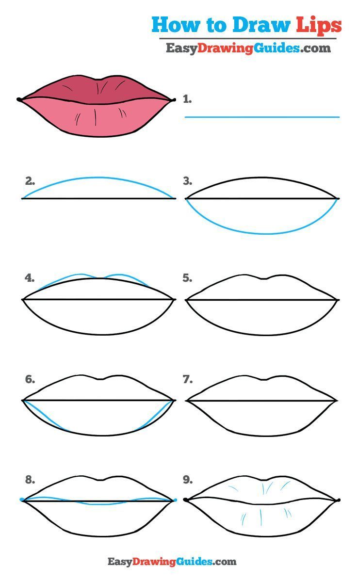 Featured image of post Easy Mouth Drawing Tutorial