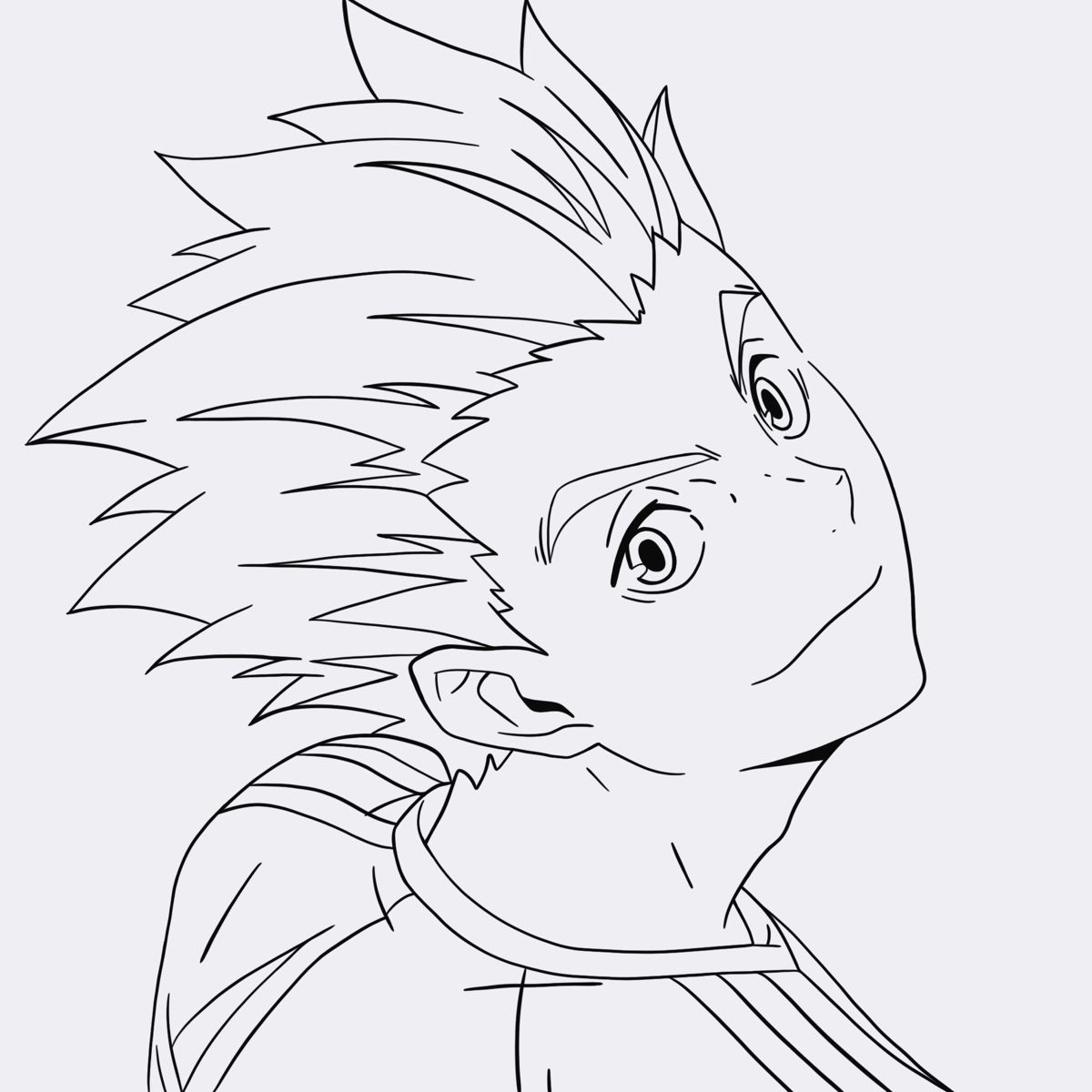 Featured image of post Haikyuu Coloring Pages Bokuto